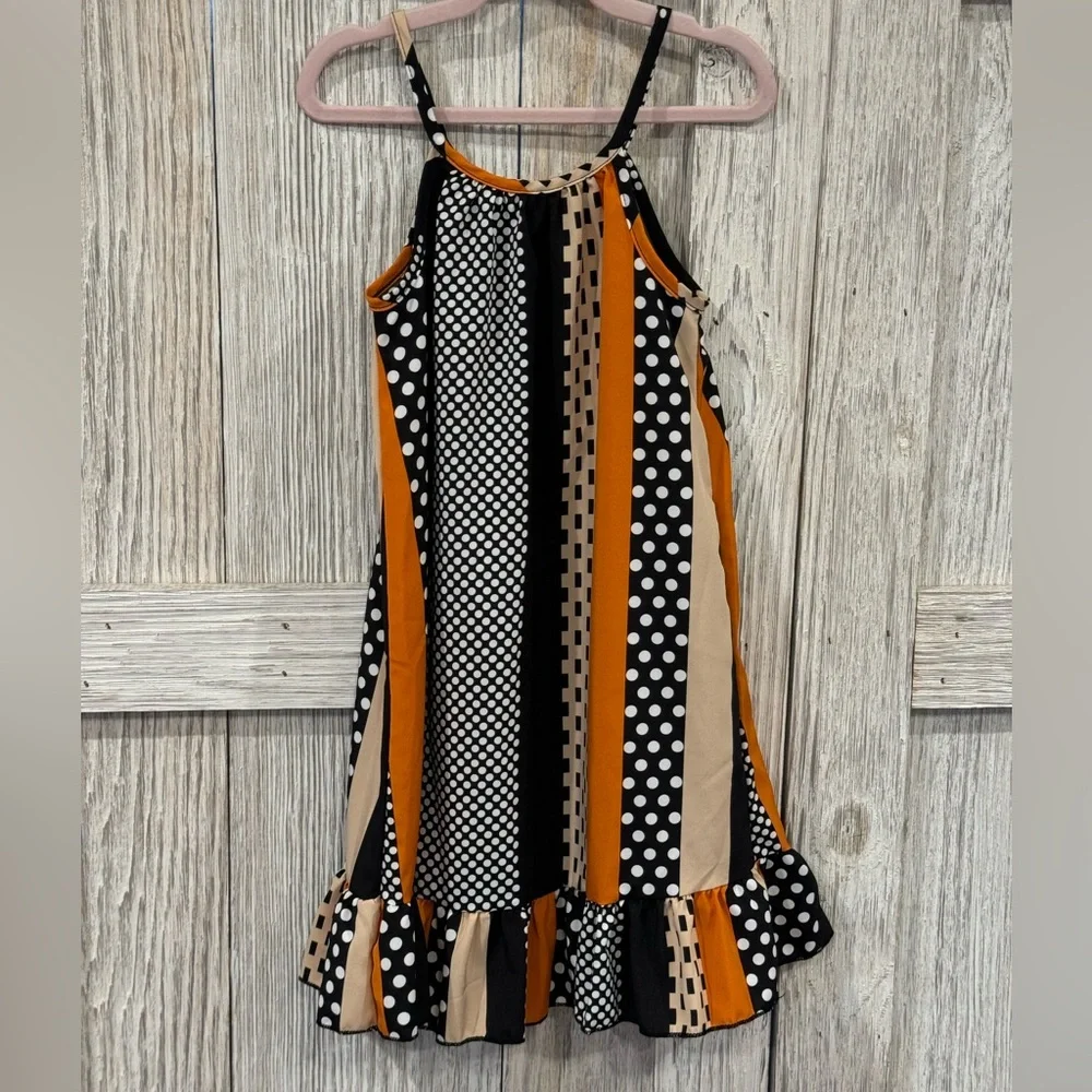 Unbranded little girls sun dress sz 7y fits like a sz 5-6 NWOT